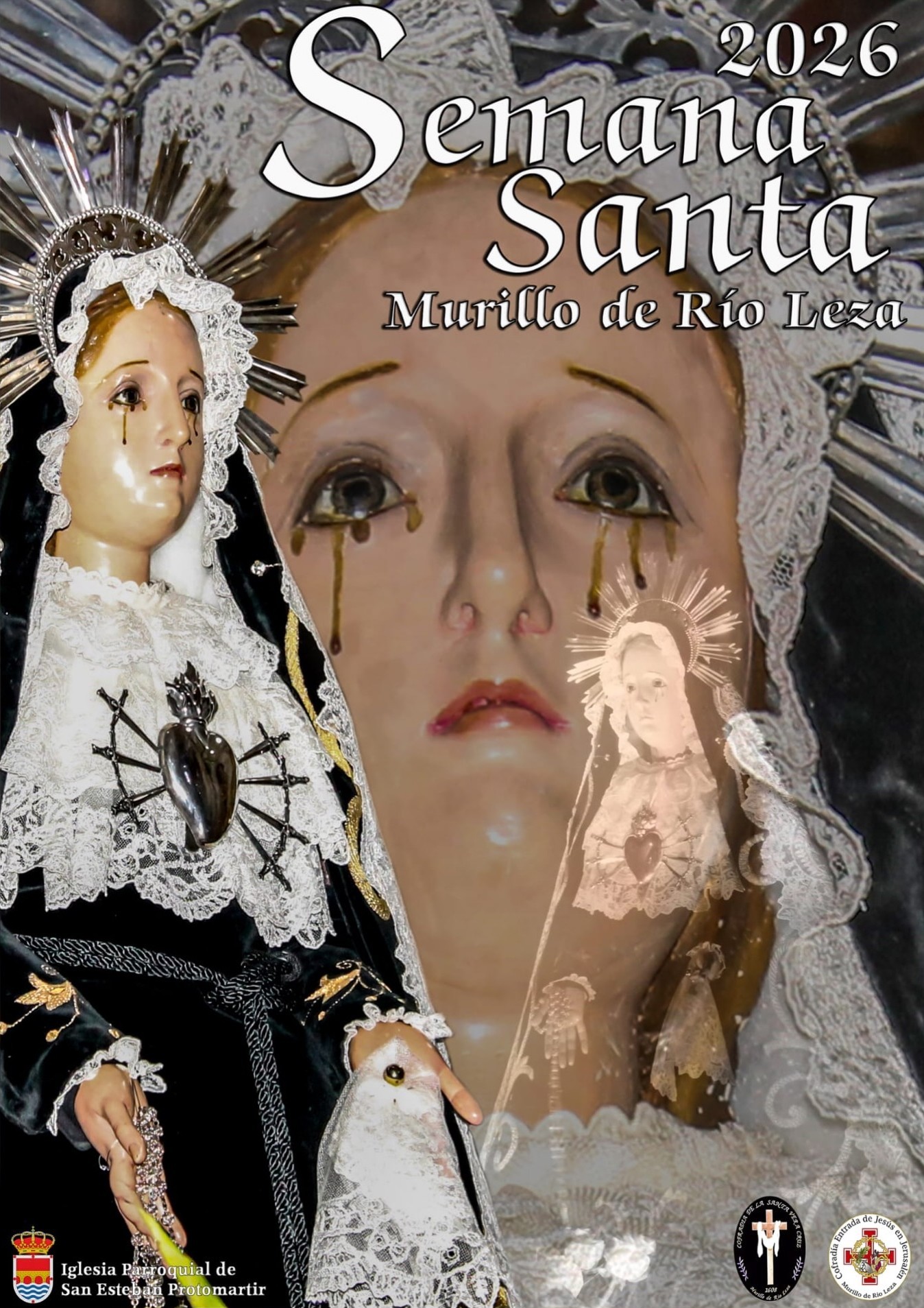 Cartel de Semana Santa en Murillo de Río Leza 2026